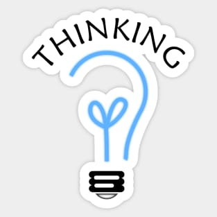 18 - Thinking Sticker